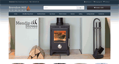 Desktop Screenshot of brendonhillstoves.com