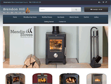 Tablet Screenshot of brendonhillstoves.com